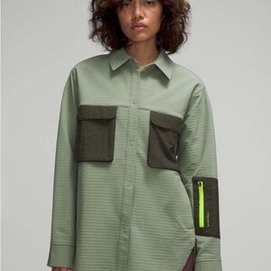 lululemon Grid Fleece Hiking Overshirt